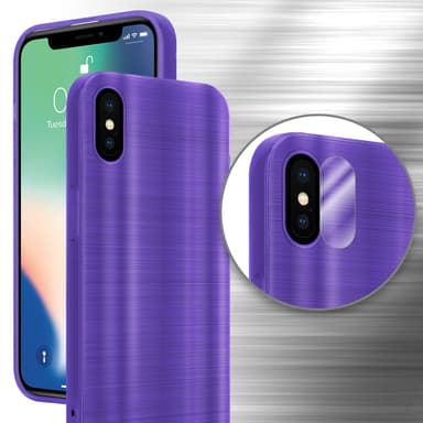 Suojakuori iPhone X / XS Kotelo (Violetti)