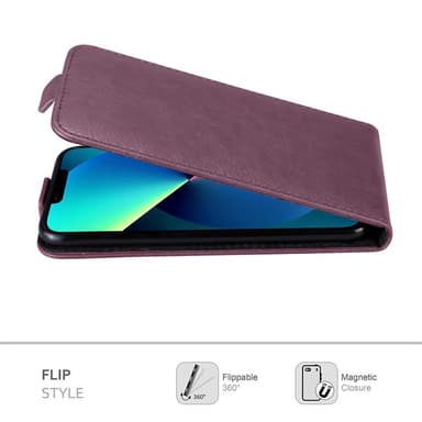 iPhone 13 Suojakuori Case Cover (Violetti)