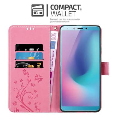 Samsung Galaxy A6s Suojakuori Lompakkokotelo