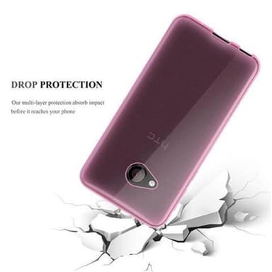 HTC U PLAY Suojakuori Kotelo (Vaaleanpunainen)
