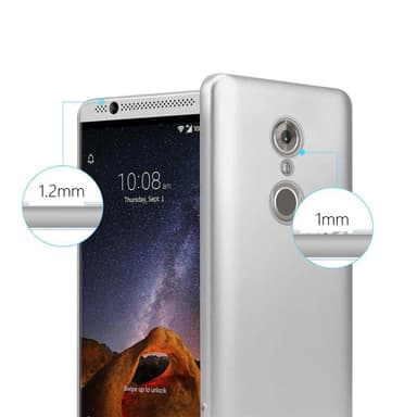 ZTE Axon 7 MINI Suojakuori Kotelo (Hopea)