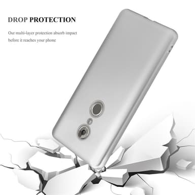 ZTE Axon 7 MINI Suojakuori Kotelo (Hopea)