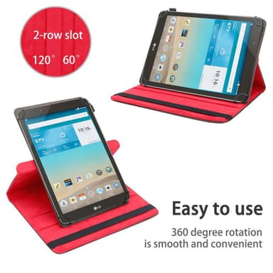 LG G Pad F (8.0 tuumaa) Suojakuori Kotelo (Ruskea)