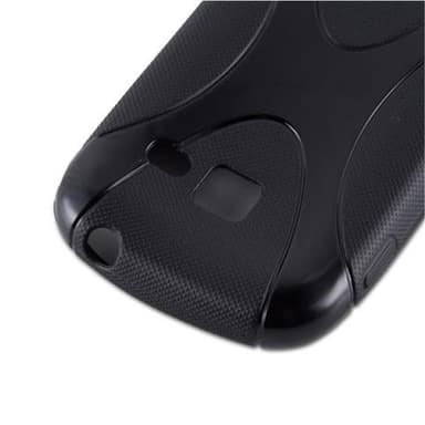 Samsung Galaxy ACE DUOS Suojakuori Cover (Musta)
