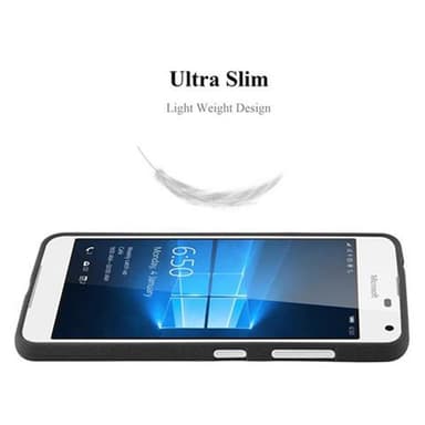 Suojakuori Nokia Lumia 650 Kotelo (Musta)