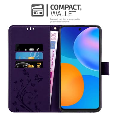 Huawei P SMART 2021 Suojakuori Lompakkokotelo