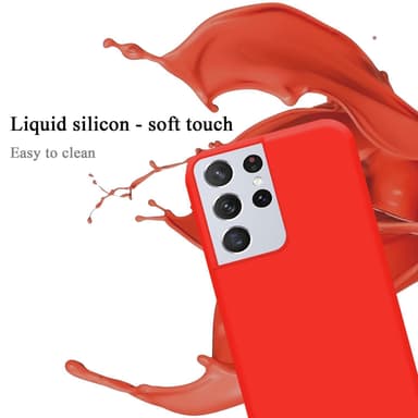 Samsung Galaxy S21 ULTRA Suojakuori Kotelo (Punainen)
