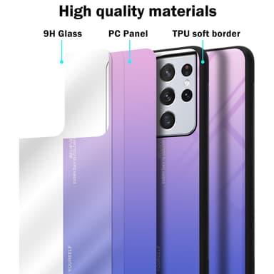 Suojakuori Samsung Galaxy S21 ULTRA Kotelo (Musta)