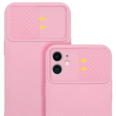 iPhone 11 Suojakuori Kotelo (Vaaleanpunainen)