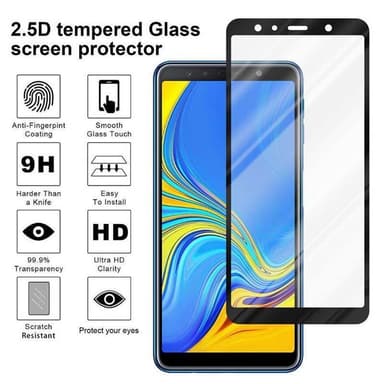 Samsung Galaxy A7 2018 Suojakalvo Karkaistu lasi