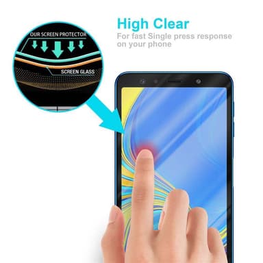 Samsung Galaxy A7 2018 Suojakalvo Karkaistu lasi