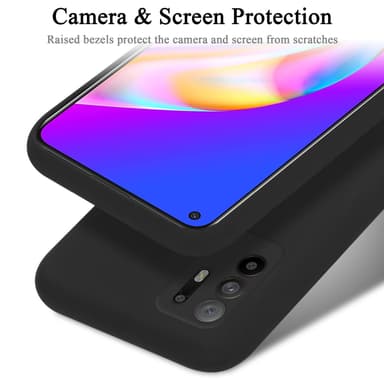 Oppo A94 5G Suojakuori Kotelo Case (Musta)