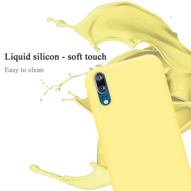 Huawei P20 Suojakuori Kotelo Case (Keltainen)
