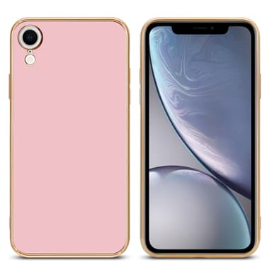 iPhone XR Suojakuori Case Cover (Vaaleanpunainen)