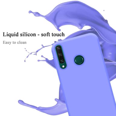 Huawei Y6P Suojakuori Kotelo Case (Violetti)