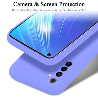 Realme 6 4G / 6s Suojakuori Kotelo Case (Violetti)