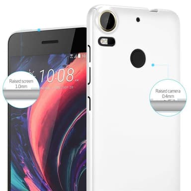 HTC Desire 10 PRO Suojakuori Kotelo Cover (Hopea)