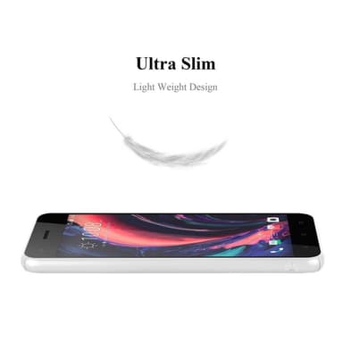 HTC Desire 10 PRO Suojakuori Kotelo Cover (Hopea)