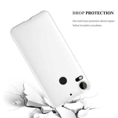 HTC Desire 10 PRO Suojakuori Kotelo Cover (Hopea)
