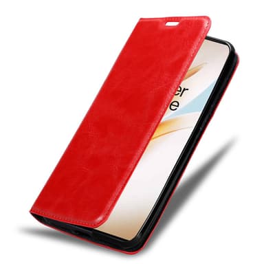 OnePlus 8 PRO Suojakuori Lompakkokotelo (Punainen)
