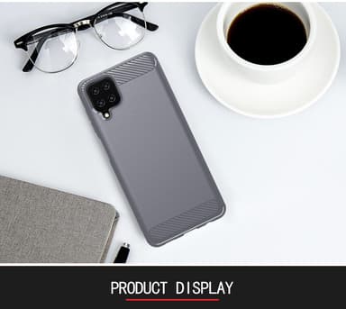Suojakuori Samsung Galaxy A12 / M12 Kotelo (harmaa)