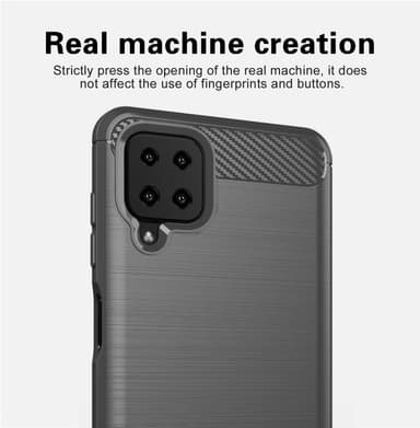Suojakuori Samsung Galaxy A12 / M12 Kotelo (harmaa)