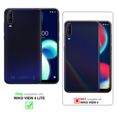 WIKO VIEW 4 LITE 3x Suojakalvo Karkaistu lasi