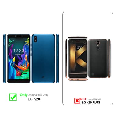 LG K20 3x Suojakalvo Karkaistu lasi Näytönsuoja