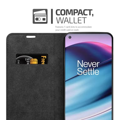 OnePlus Nord CE 5G Suojakuori Lompakkokotelo (Punainen)