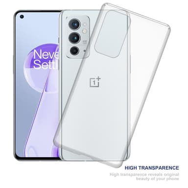 OnePlus 9RT 5G Suojakuori Kotelo (Läpinäkyvä)