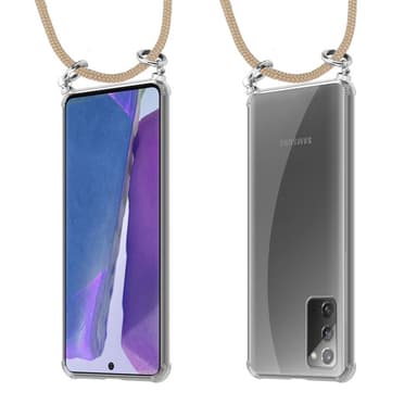 Samsung Galaxy NOTE 20 Suojakuori Kotelo (Ruskea)