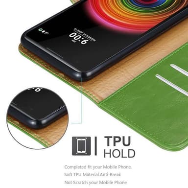 LG X POWER Suojakuori Lompakkokotelo Case Cover