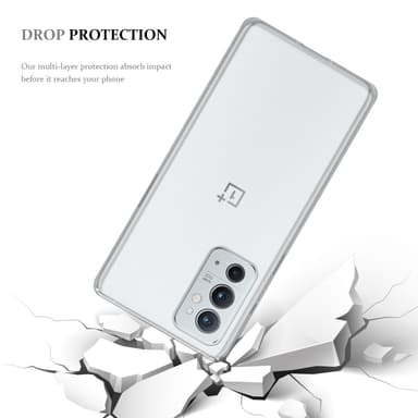 OnePlus 9RT 5G Suojakuori Kotelo (Läpinäkyvä)