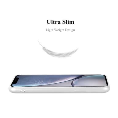 iPhone XR Suojakuori Kotelo (Hopea)