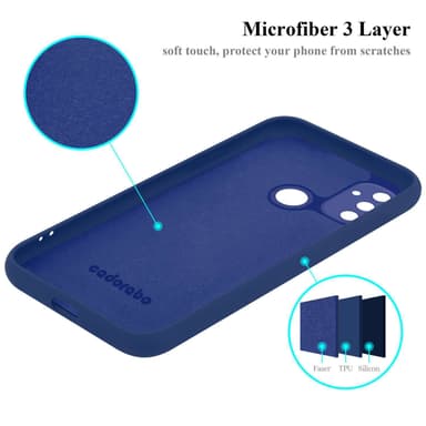 OnePlus Nord N100 Suojakuori Kotelo Case (Sininen)