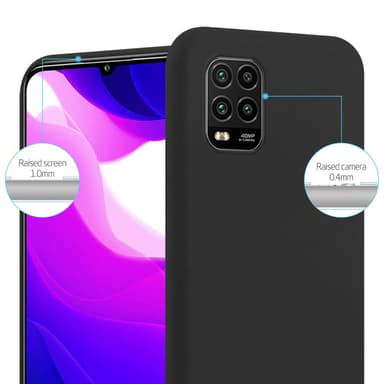 Suojakuori Xiaomi Mi 10 LITE Kotelo (Musta)