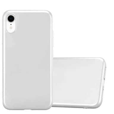 iPhone XR Suojakuori Kotelo (Hopea)