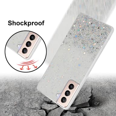 Samsung Galaxy S21 PLUS Suojakuori Kotelo (Läpinäkyvä)