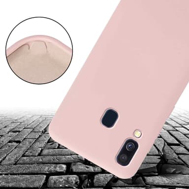 Suojakuori Samsung Galaxy A40 Kotelo (Vaaleanpunainen)