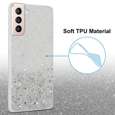 Samsung Galaxy S21 PLUS Suojakuori Kotelo (Läpinäkyvä)