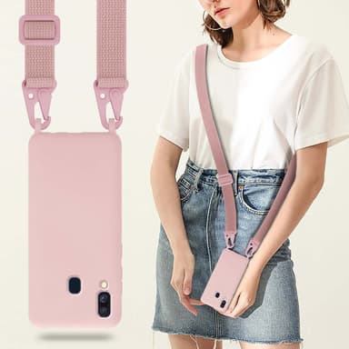 Suojakuori Samsung Galaxy A40 Kotelo (Vaaleanpunainen)