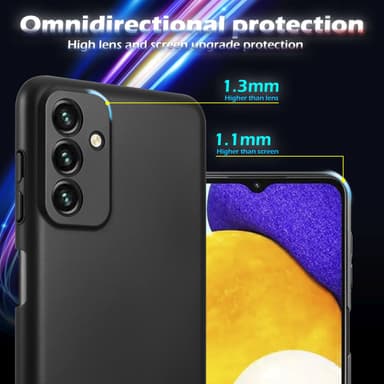 Samsung Galaxy A13 5G Suojakuori Kotelo Cover (Musta)