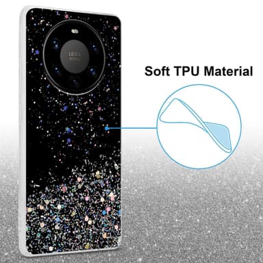 Huawei MATE 40 PRO Suojakuori Kotelo (Musta)