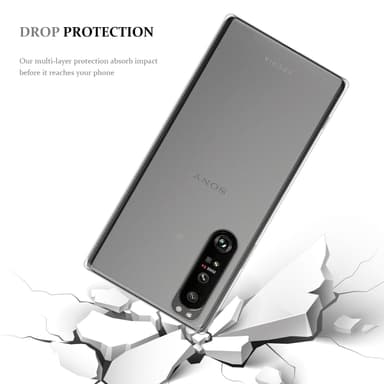 Sony Xperia 1 III Suojakuori Kotelo (Läpinäkyvä)