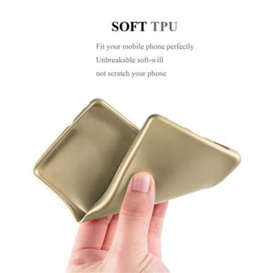iPhone 6 / 6S Suojakuori Kotelo (kulta)