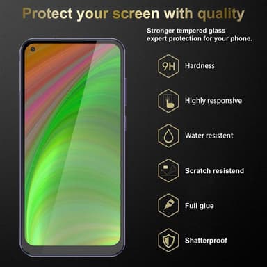 Samsung Galaxy A11 / M11 3x Näytönsuoja Karkaistu lasi