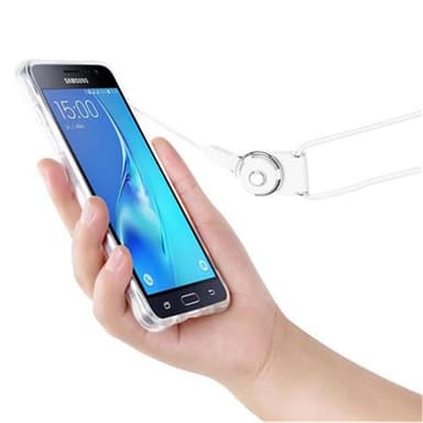 Samsung Galaxy J3 2015 Suojakuori Kotelo (Läpinäkyvä)