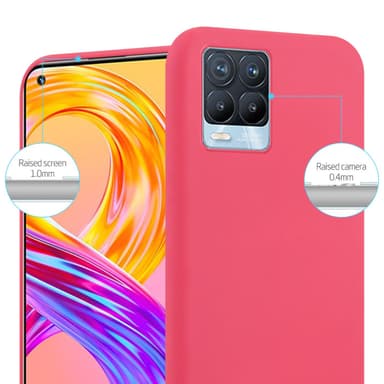 Suojakuori Realme 8 4G / 8 PRO Kotelo (Punainen)