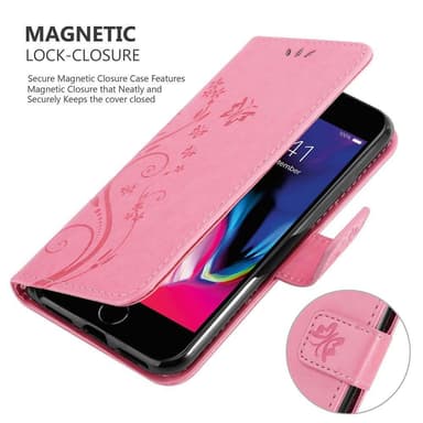 iPhone 7 / 7S / 8 / SE 2020 Suojakuori Lompakkokotelo