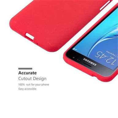 Suojakuori Samsung Galaxy J3 2016 Kotelo (Punainen)